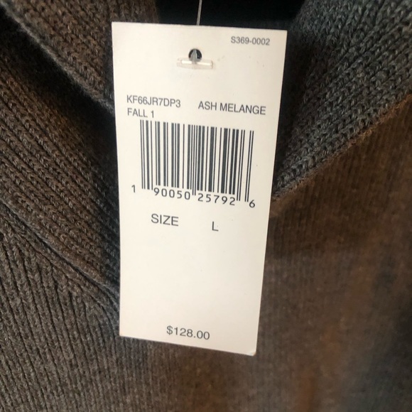 NWT Calvin Klein Men's Gray Pullover size Large - I bought at Macys new - Picture 3 of 7